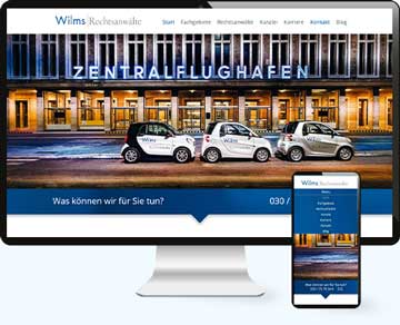 Webdesign für Anwälte